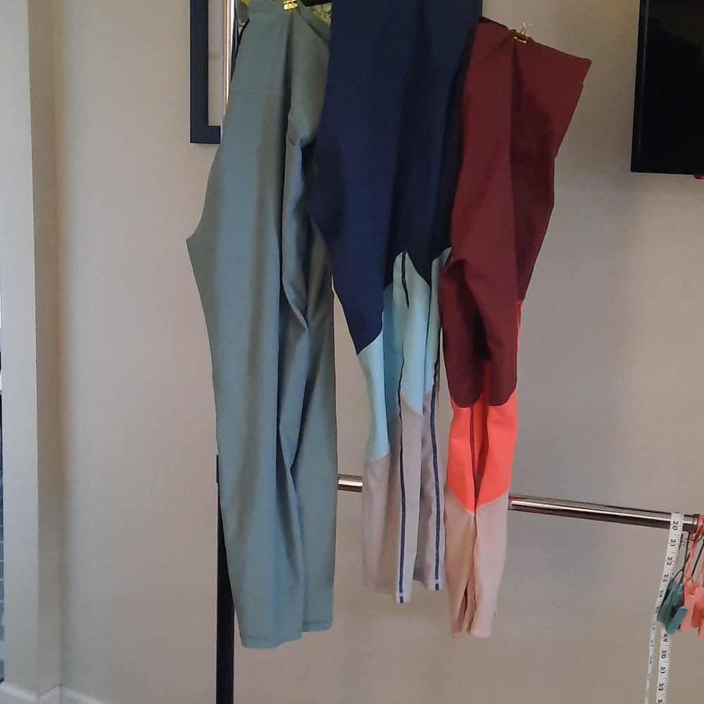 Fabletics & Old Navy Leggings Bundle, 3 Pairs, Size Xl